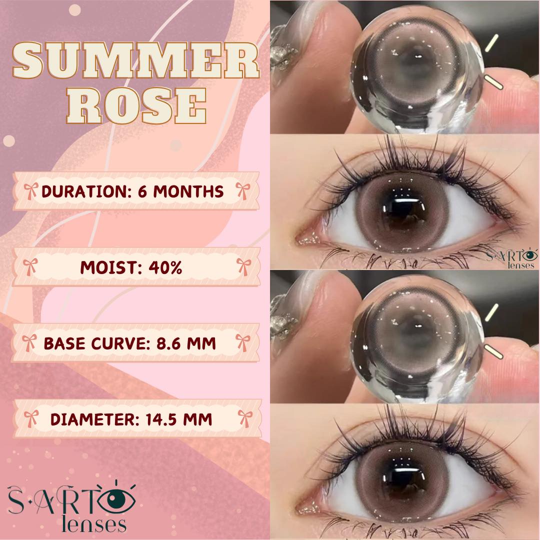 Summer Rose 6-month Disposal Contact Lens