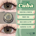 Havana Cuba 6-month Disposal Contact Lens