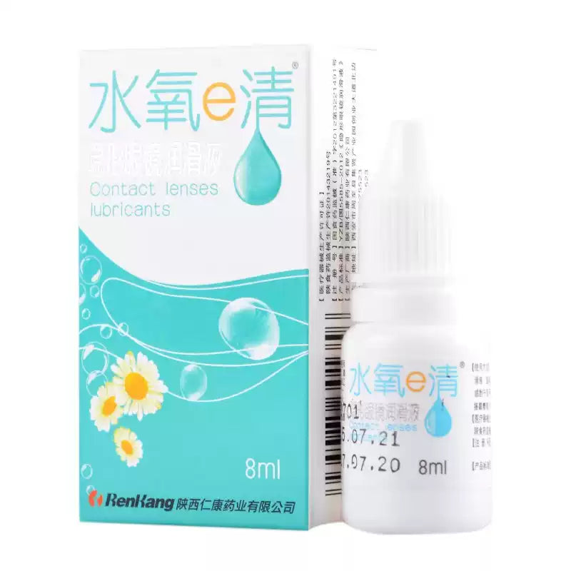 Eye drops to lubricate contact lenses 8ml
