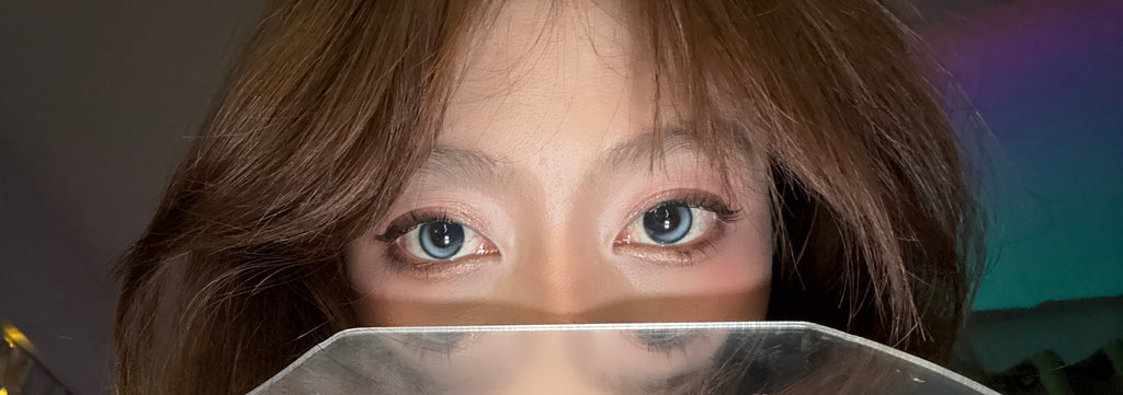 Coconut Milk Jelly Blue 6-month Disposal Contact Lens