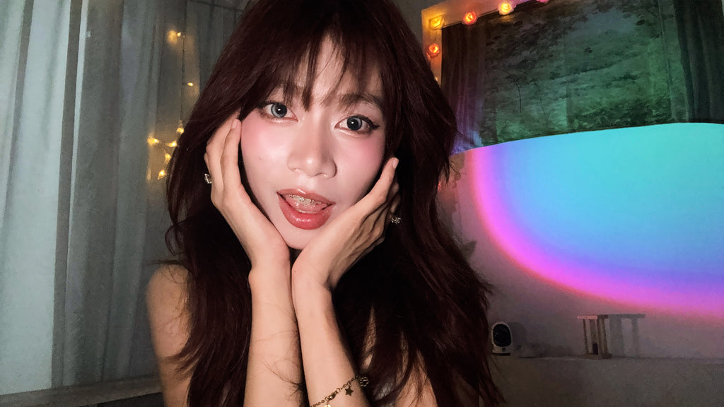 Coconut Milk Jelly Blue 6-month Disposal Contact Lens