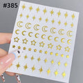 Face Sticker - Gold Night Set