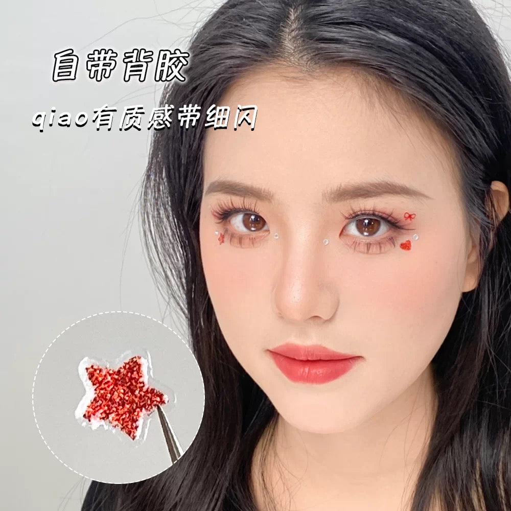 Face Sticker - Red Set