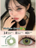 Medusa Green 6-month Disposal Contact Lenses FREE Case